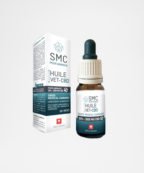Huile Vet CBD 30% pour Animaux | 10mL | 3000mg