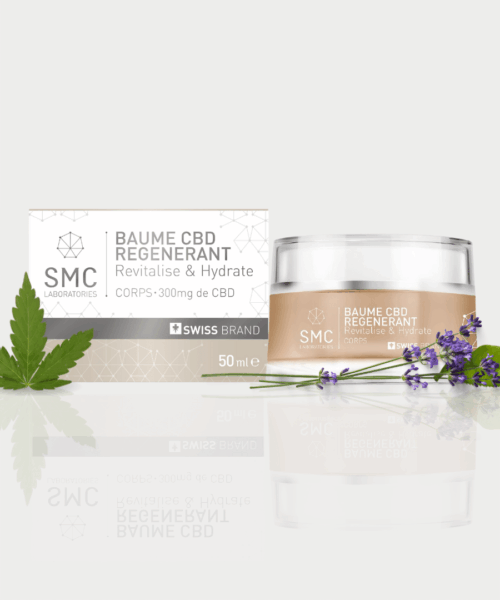 Swiss Medical Cannabis CBD Regenerierender Balsam mit Hanfextrakt, und beruhigenden Pflanzen