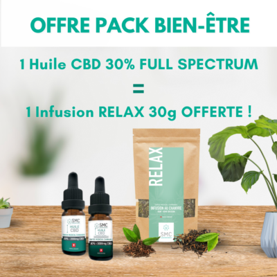 HUILE CBD 30% ISO = relax 30